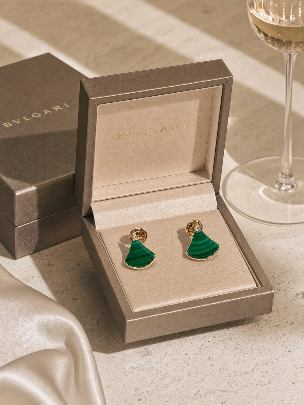 Bulgari Refined Statement Earrings Style 3 | New with Box - Picture 7 of 9
